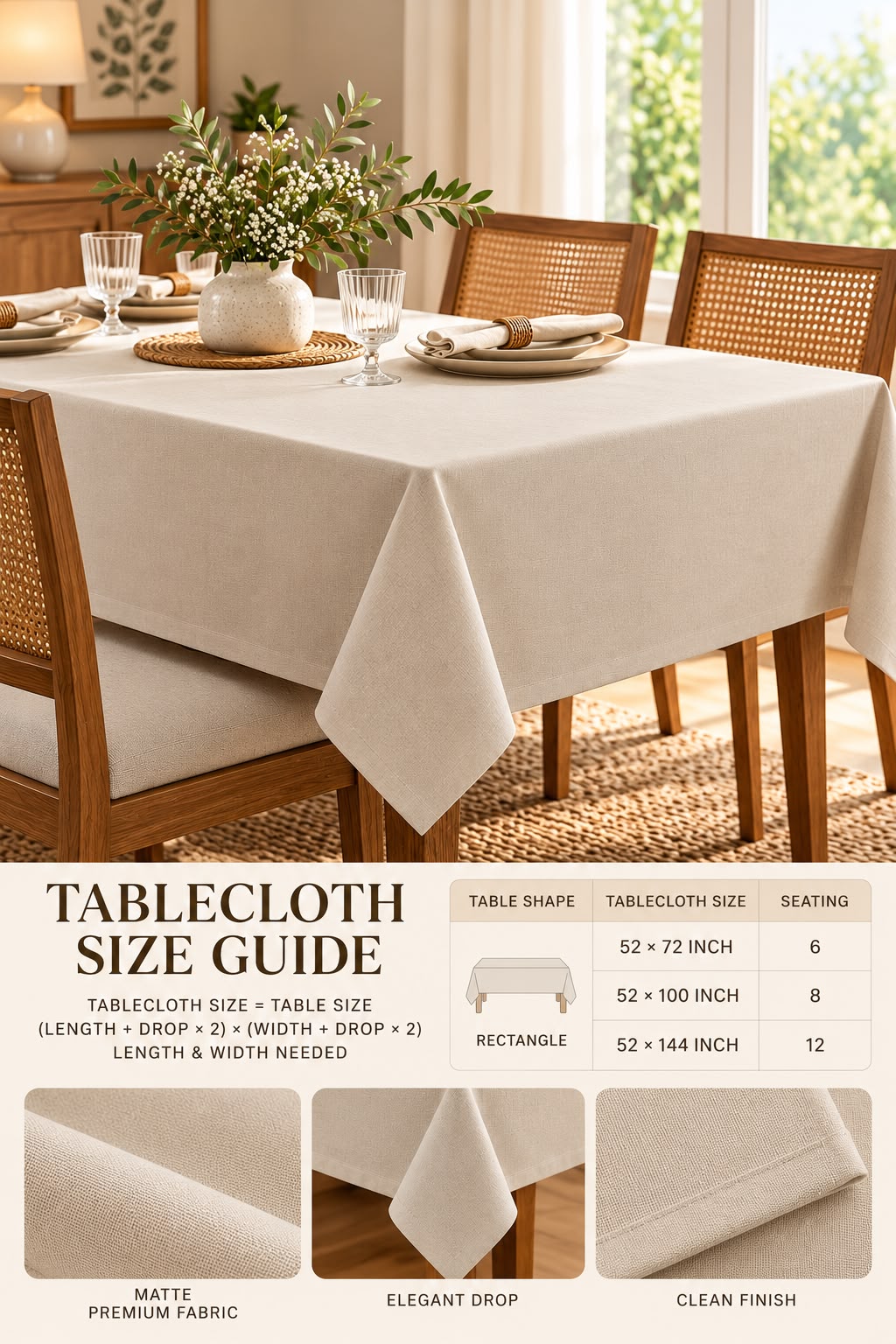 SOMERLEY YELLOW TABLE CLOTH