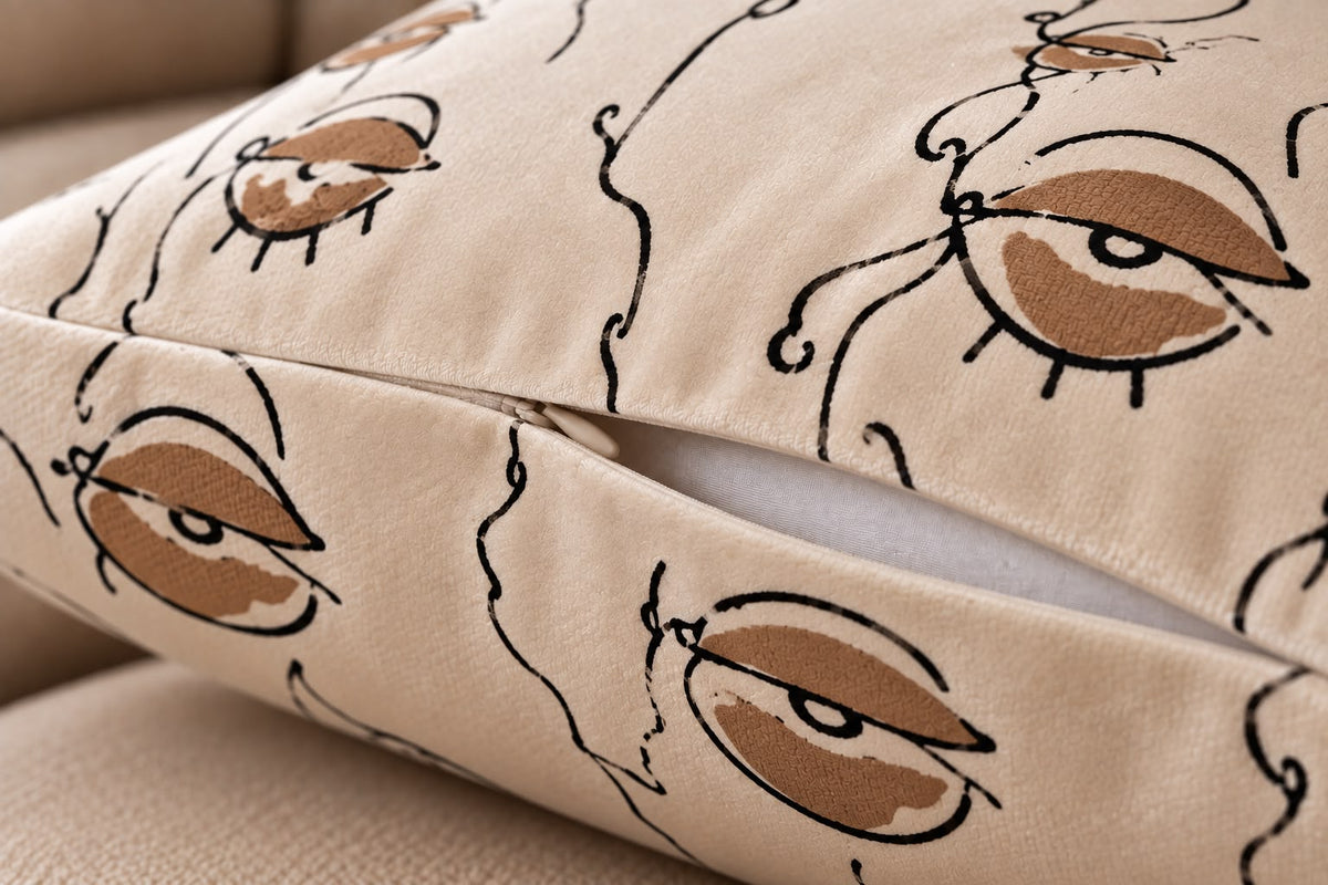 SOUL LINES CUSHION COVER (Pack of 2)