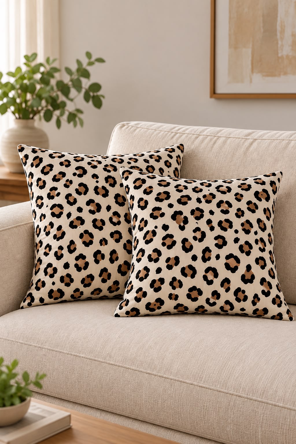 SAVANNA SPOTS CUSHION COVER (Pack of 2)
