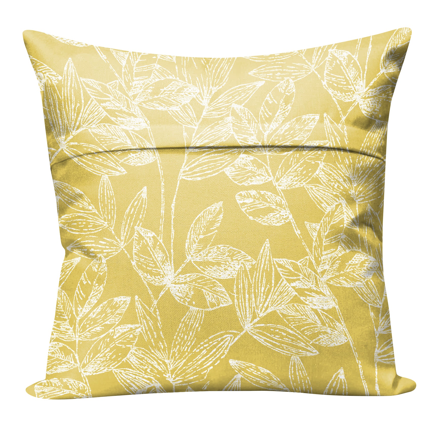 MEADOW YELLOW DIGITAL PRINTED CUSHION COVER (Pack of 2)