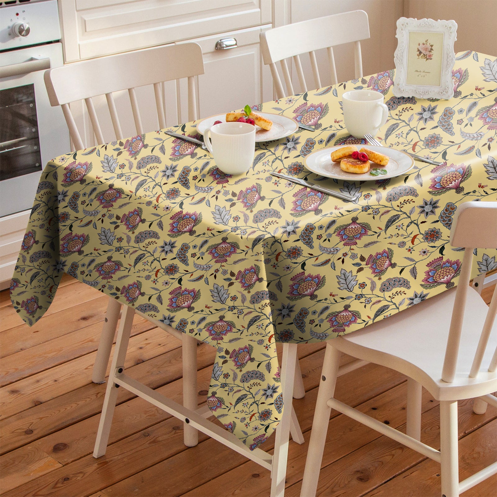 Kasbah Yellow 6 Seater Table Cloth