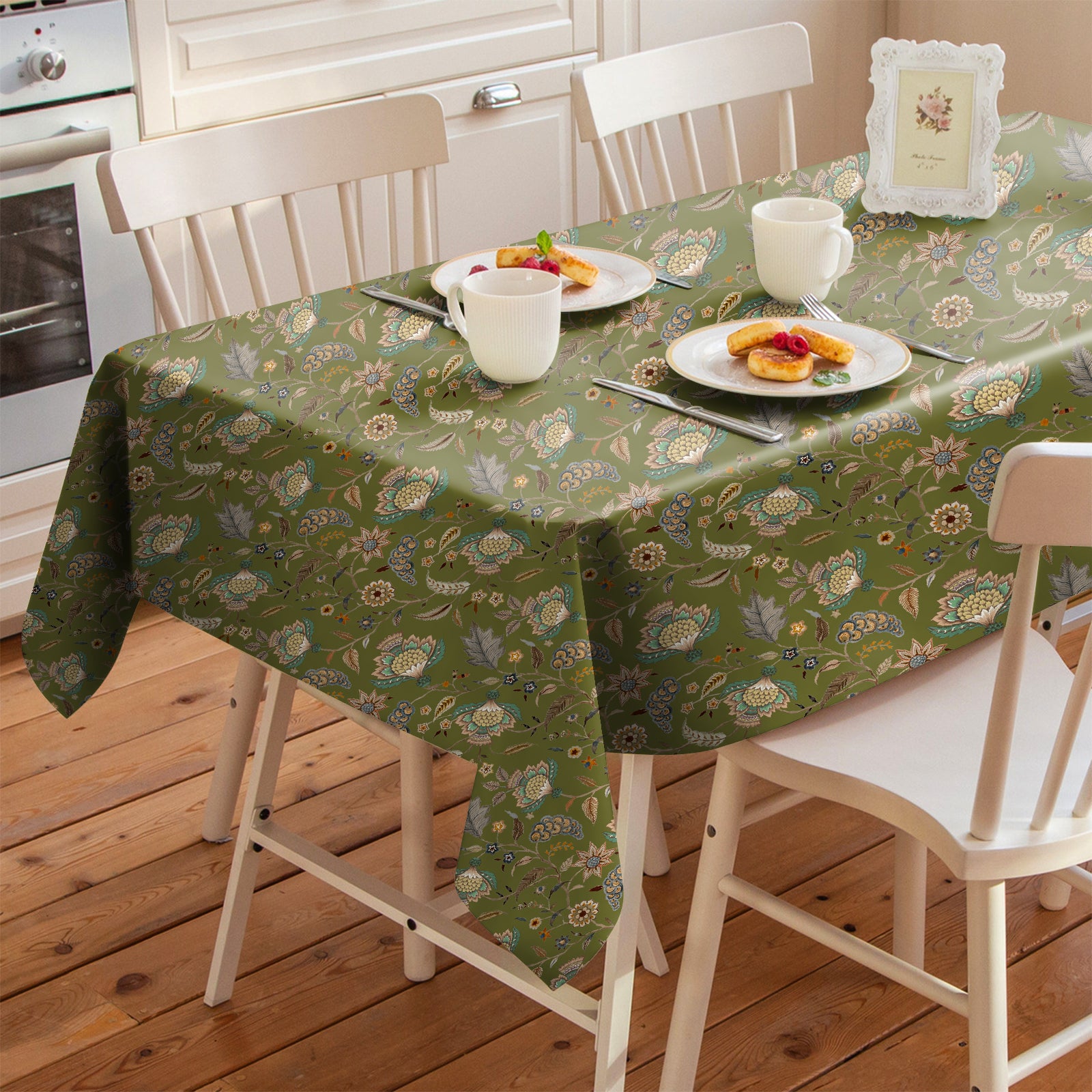 Kasbah Green Table Cloth