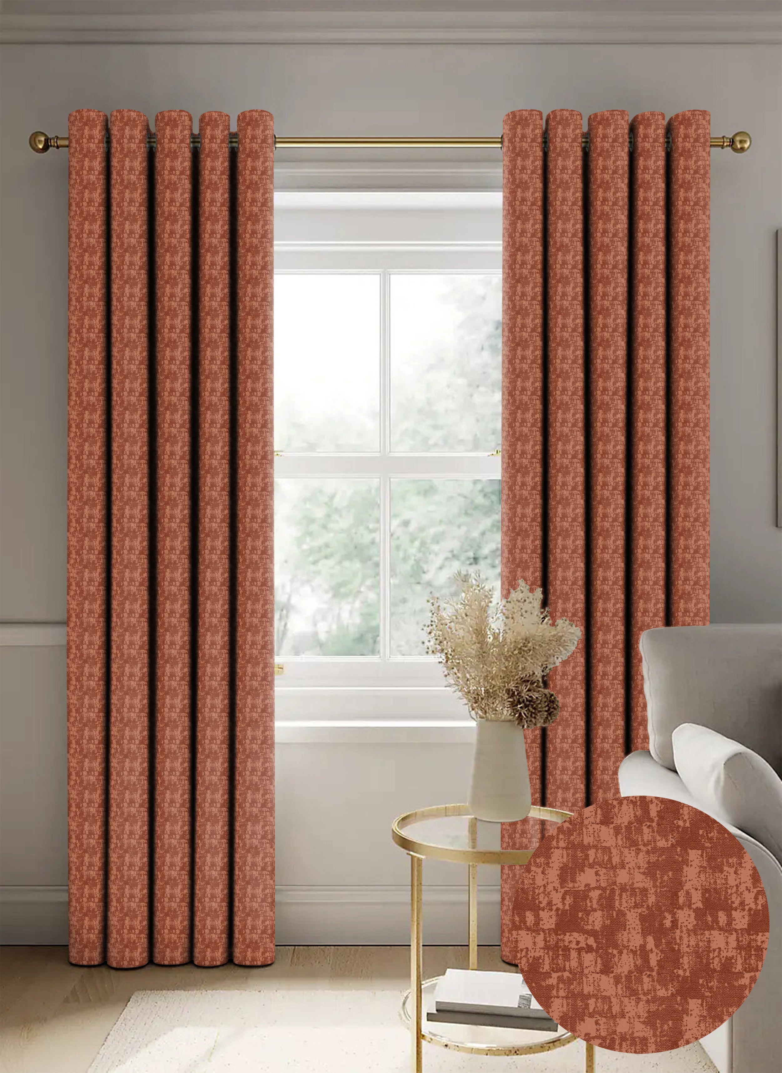 Venice Clay Blackout Curtains