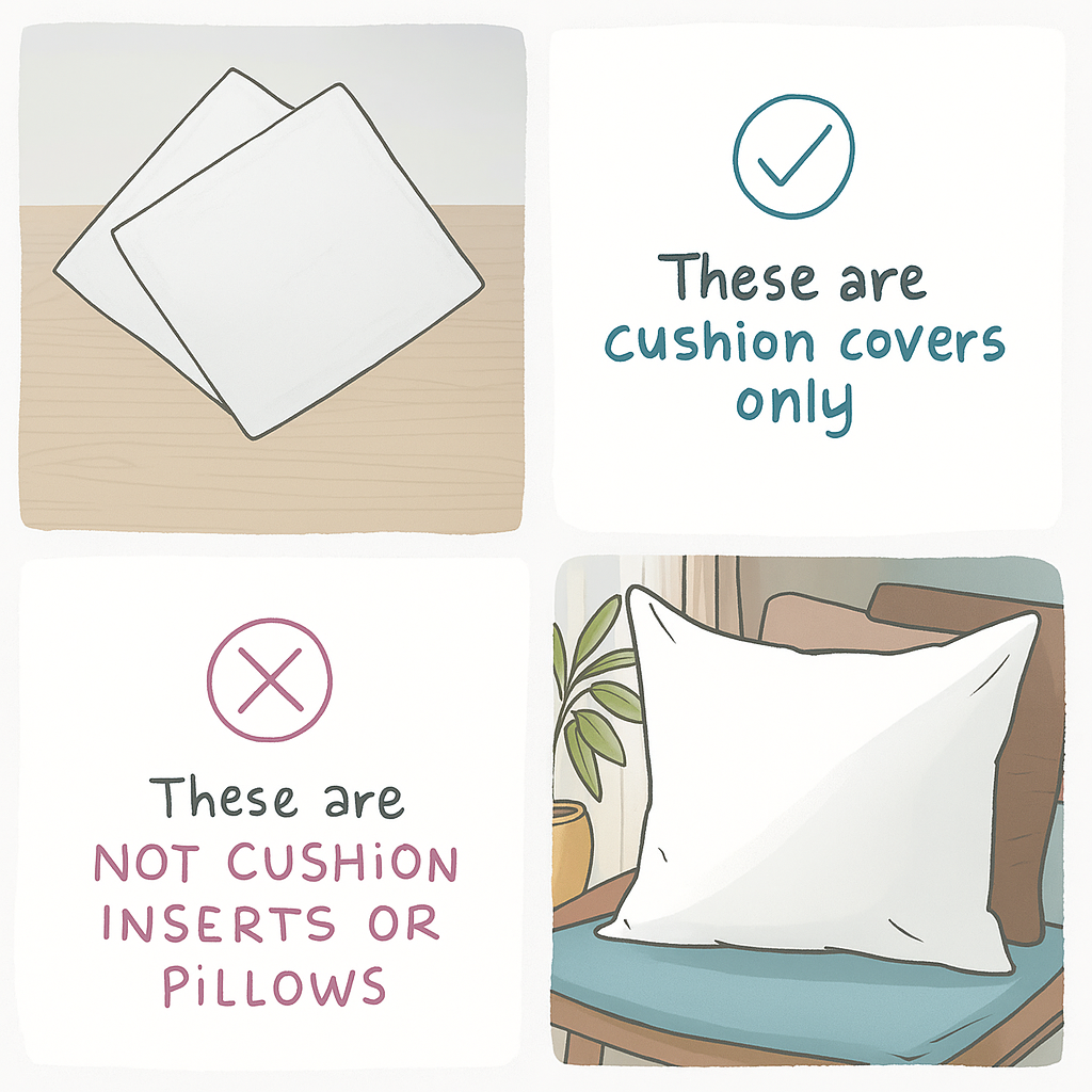 SHORE GREY CUSHION COVER (Pack of 2)