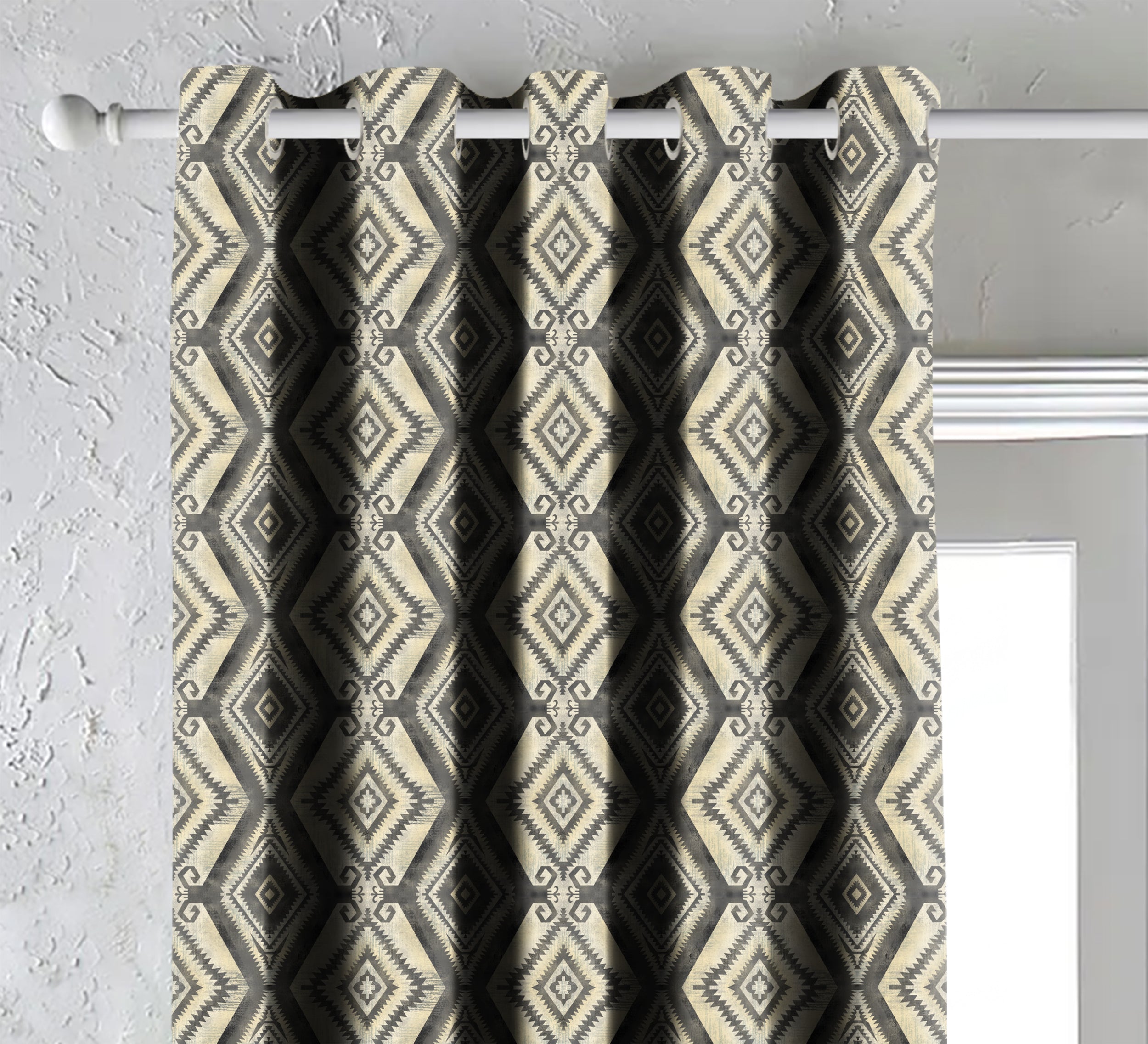 MADRID GREY BLACKOUT CURTAINS
