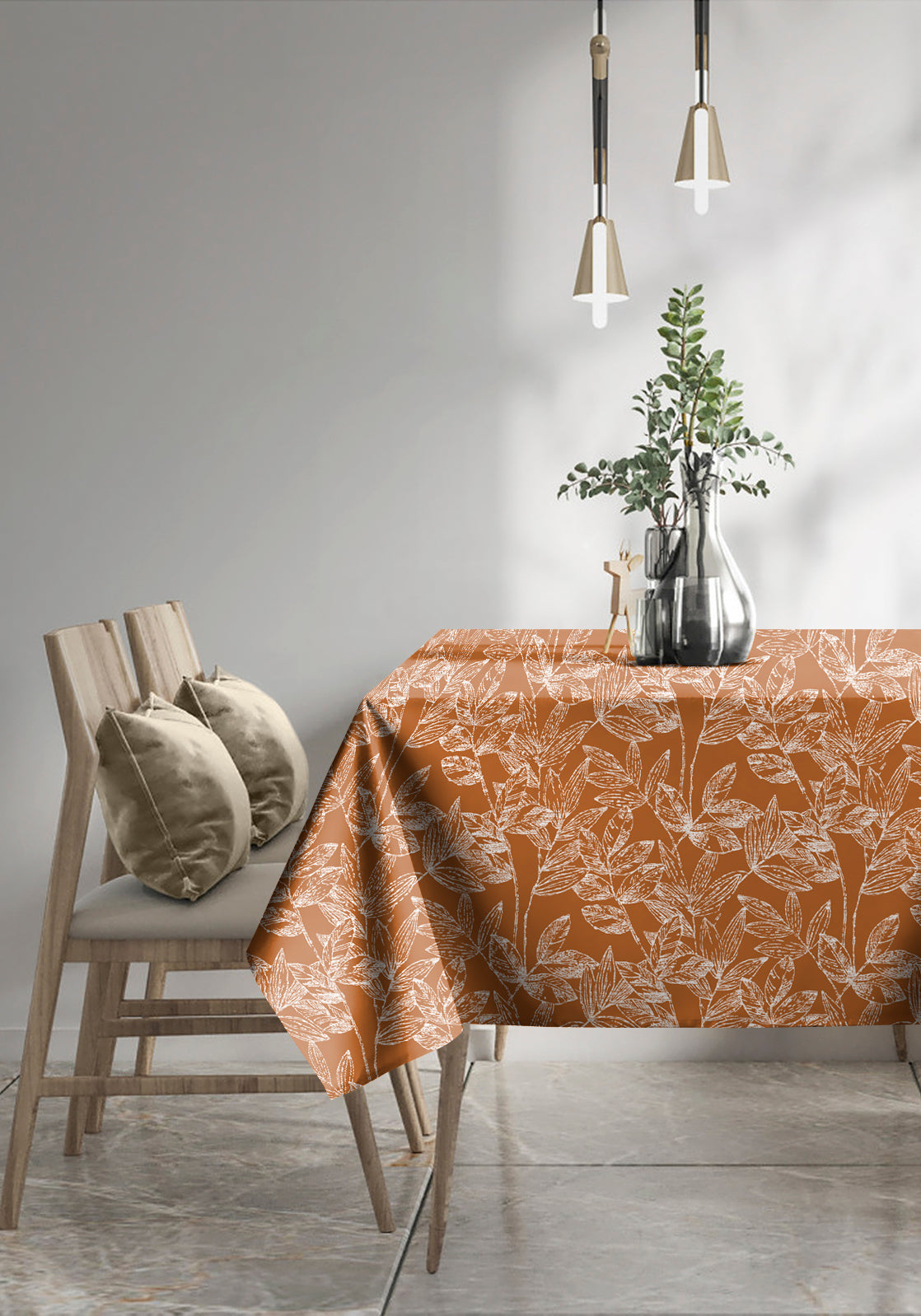 Meadow Orange Table Cloth