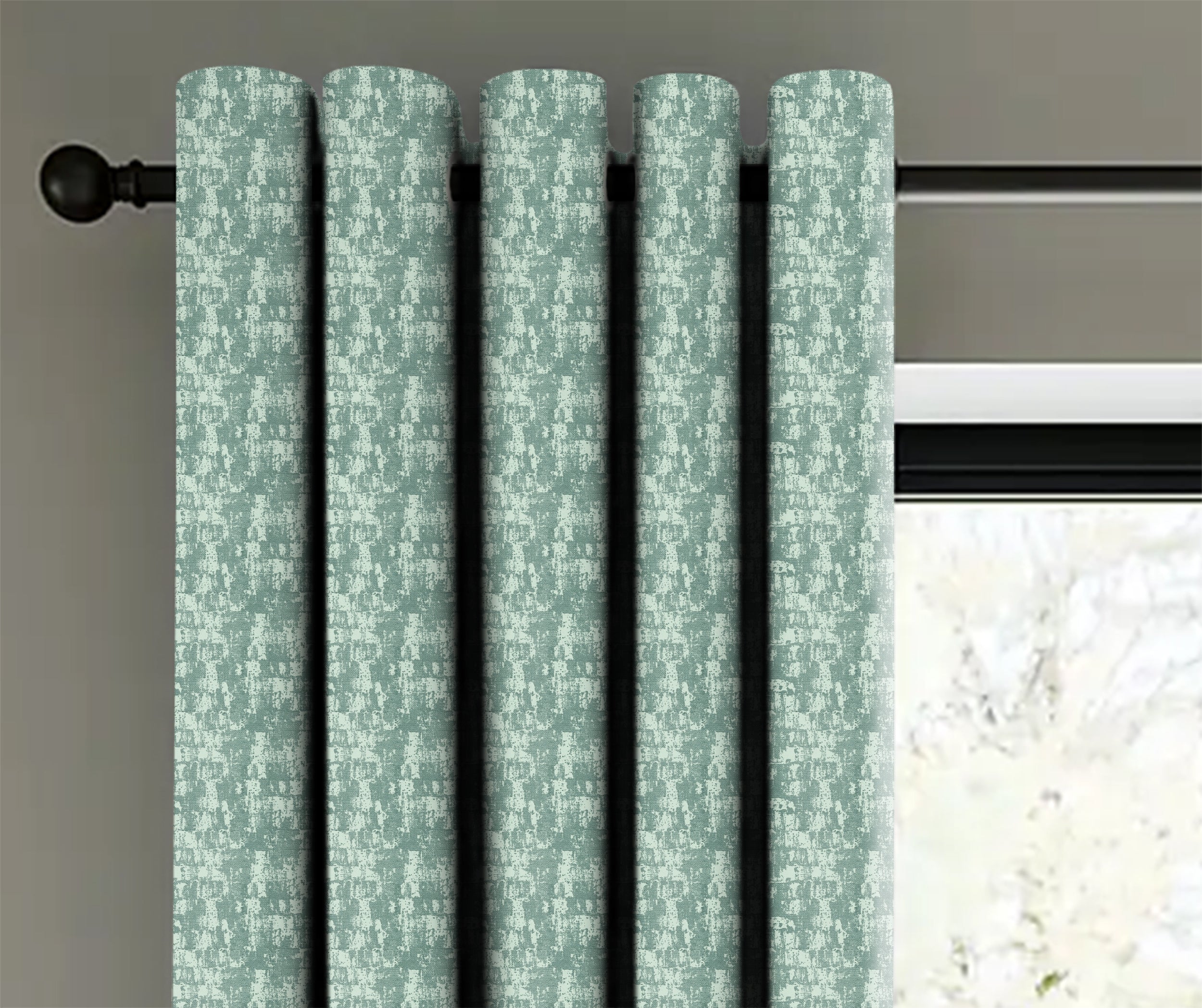 Venice Sea Green Blackout Curtain