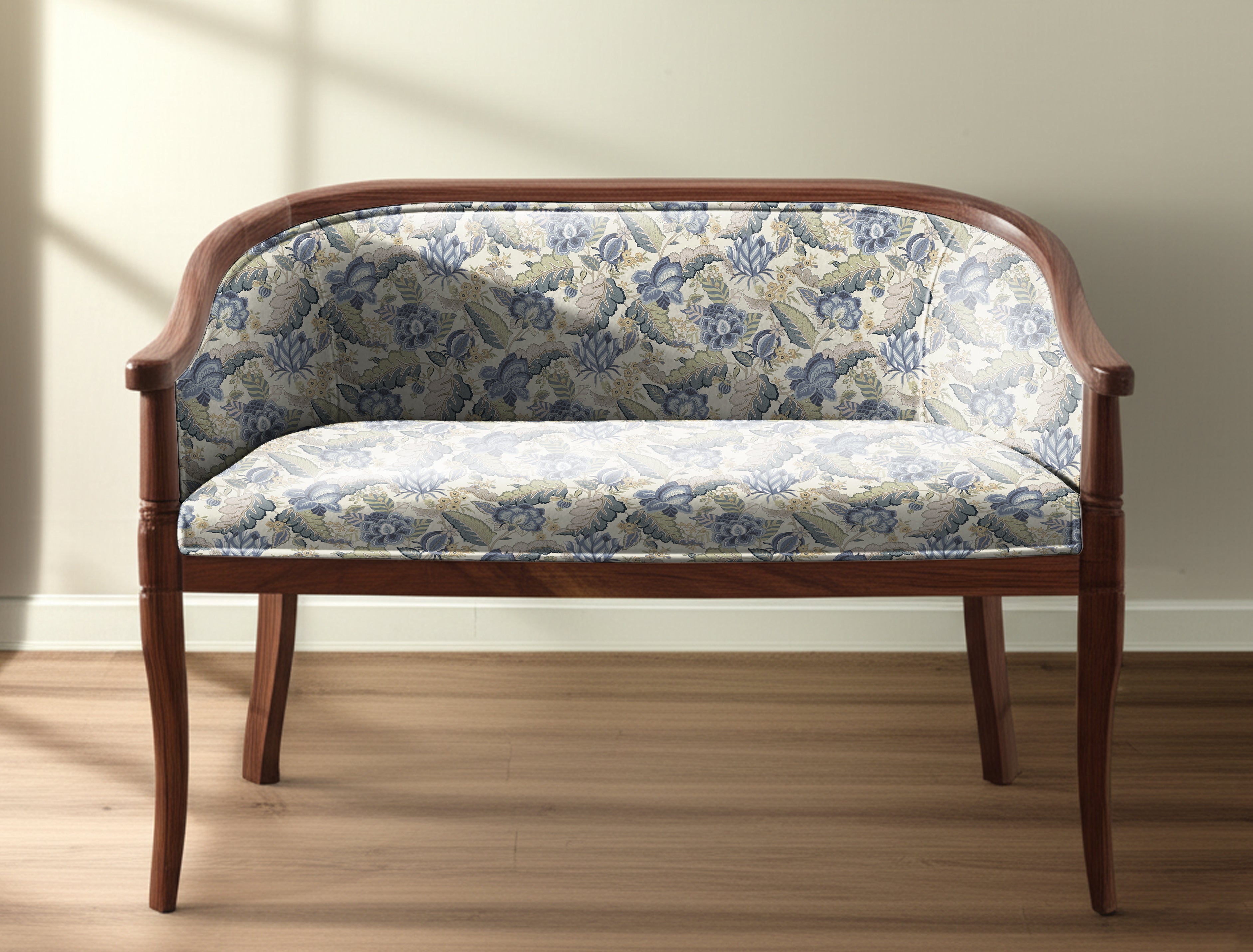 LUCETTA BLUE UPHOLSTERY FABRIC