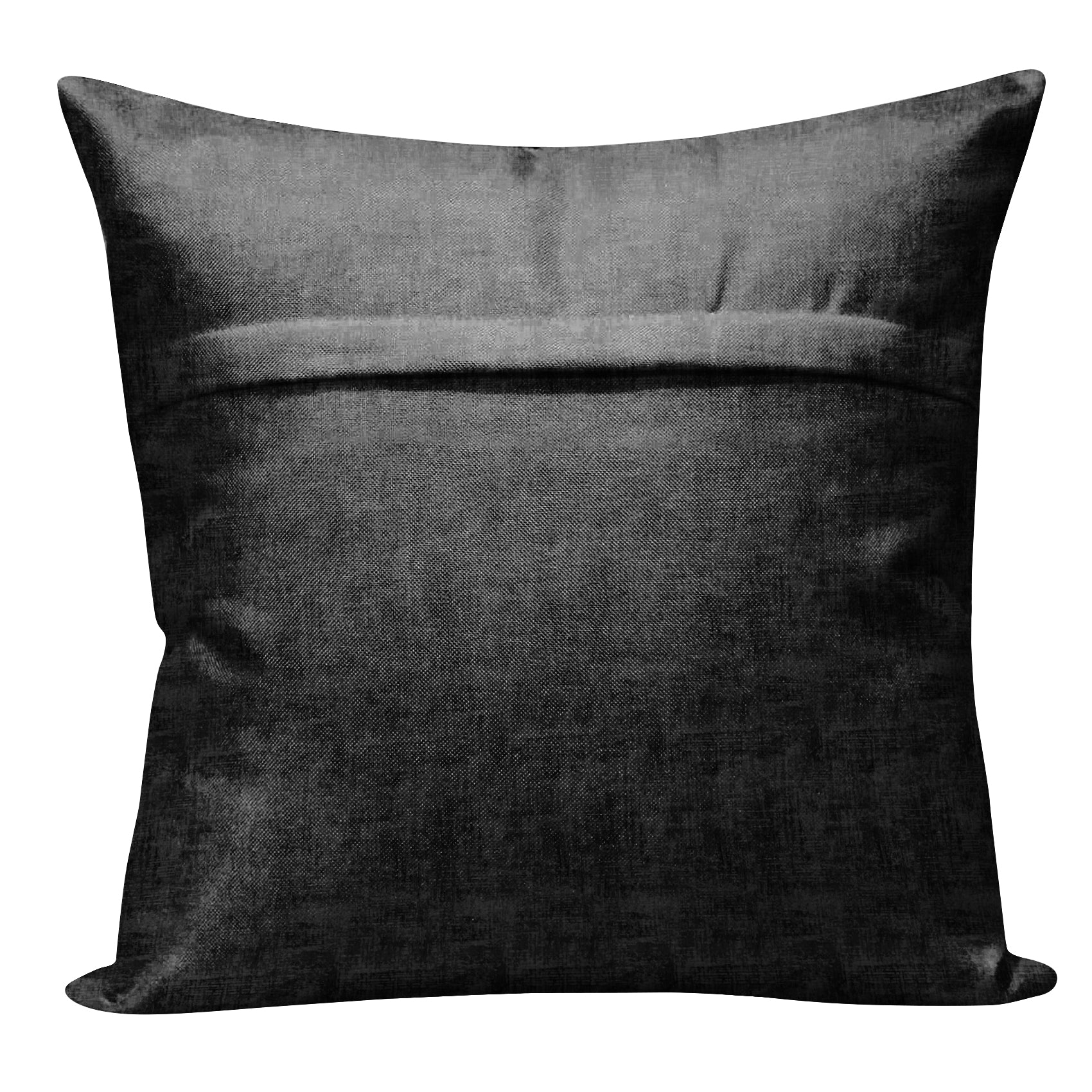 JODHPUR TEXTURE CUSHION COVER BLACK (Pack of 2)
