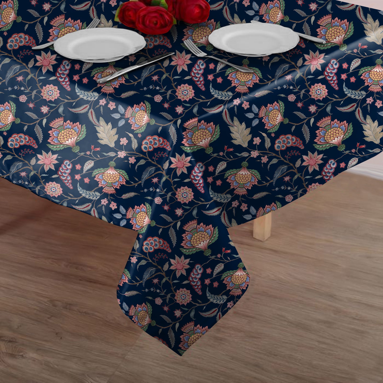 Kasbah Navy Blue Table Cloth