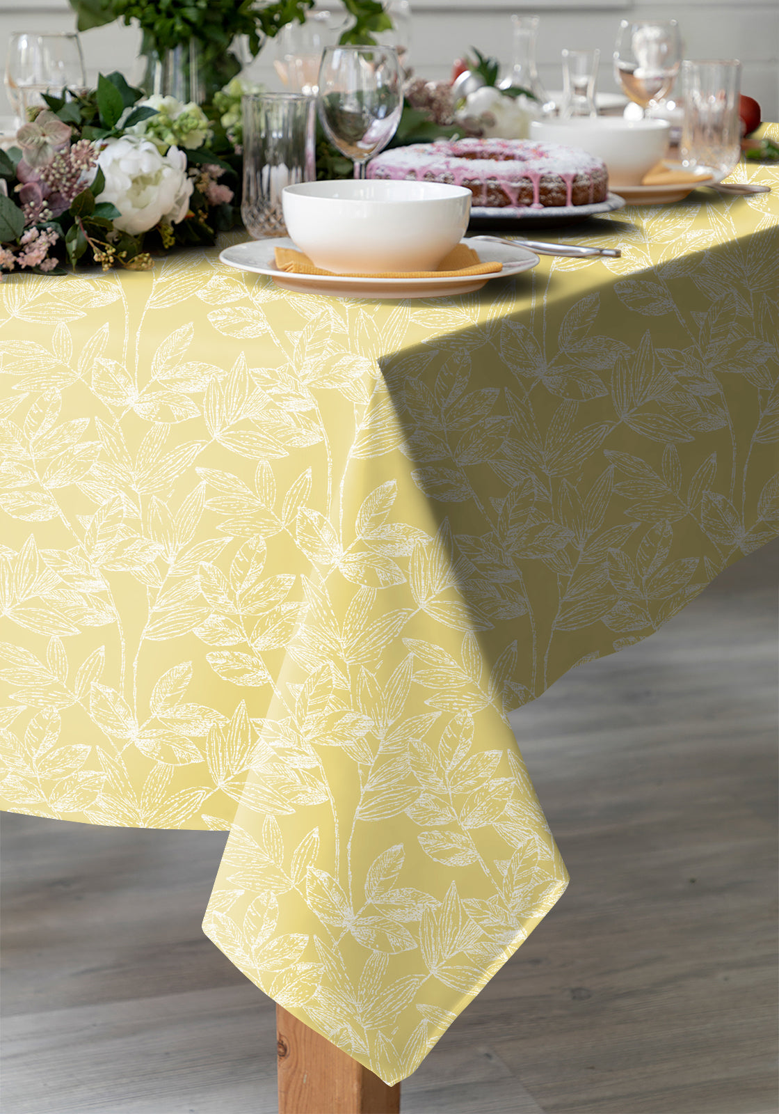 Meadow Yellow Table Cloth