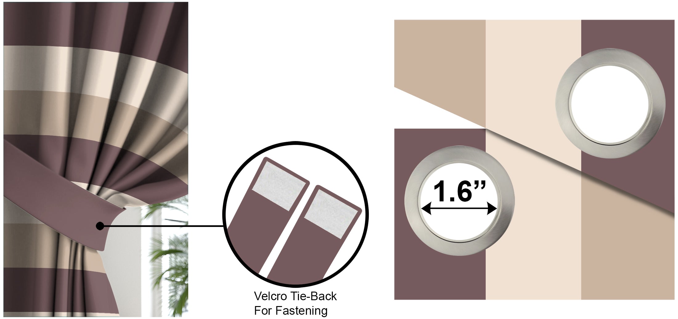 LUXE CLAY BLACKOUT CURTAIN