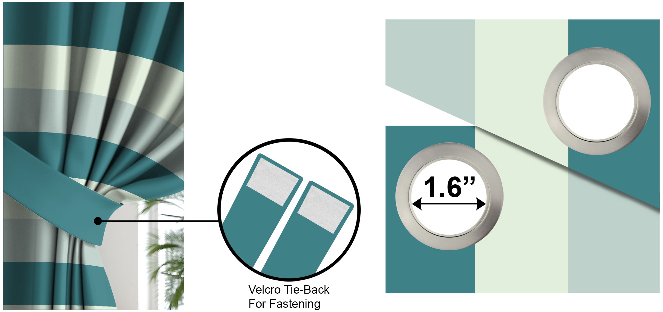 LUXE PISTA BLACKOUT CURTAIN