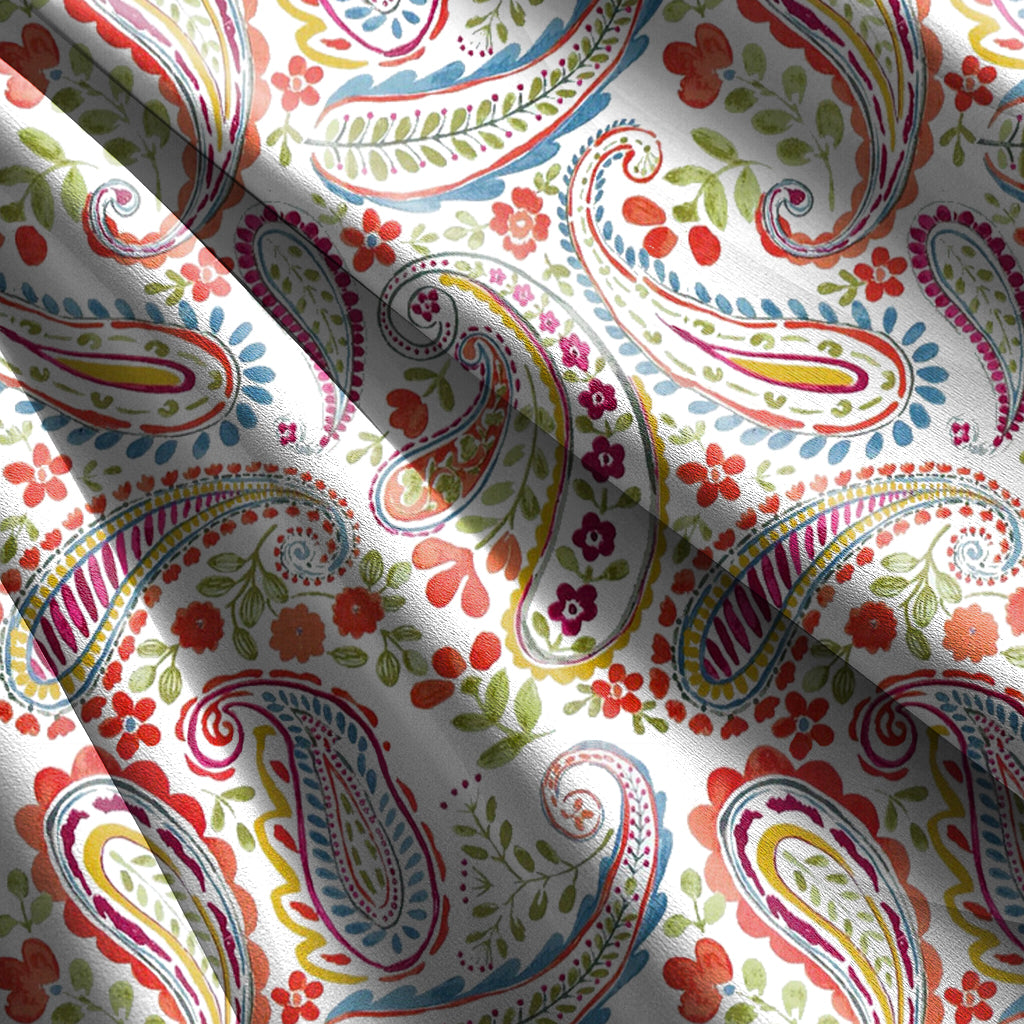 PANAMA RED UPHOLSTERY FABRIC