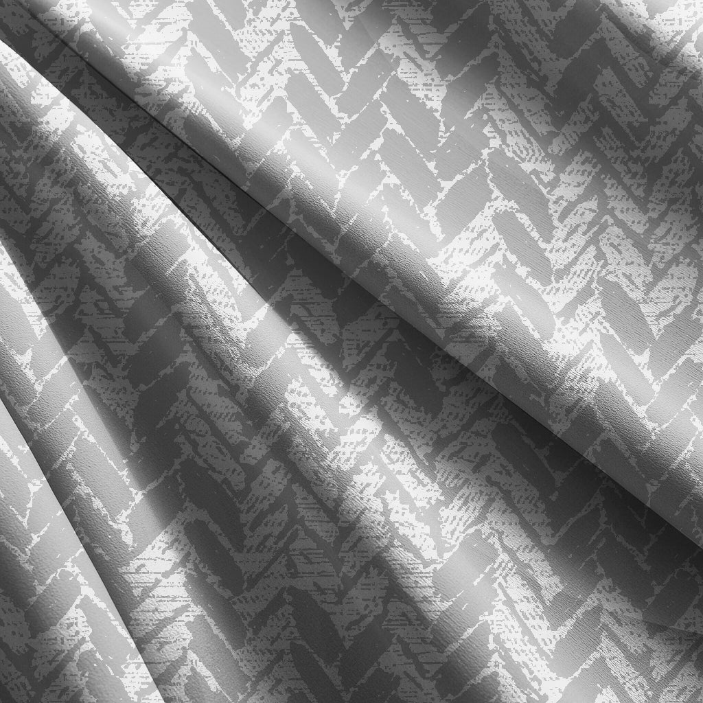 EDINA GREY PRINTED BLACKOUT CURTAIN