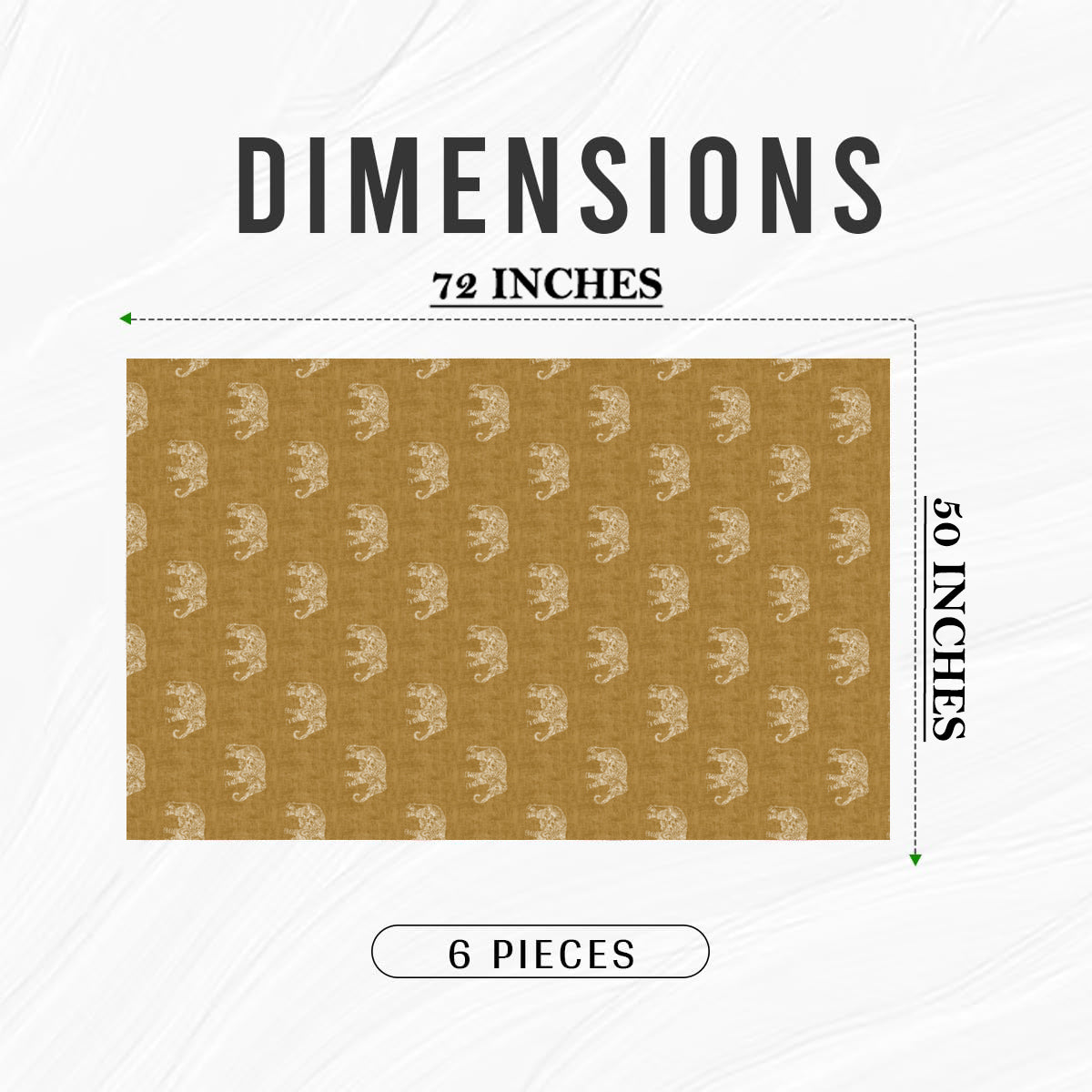 JODHPUR ELEPHANT CAMEL TABLE CLOTH