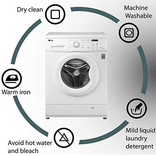 TERRE BLUE LINEN PRINTED SHEER CURTAIN