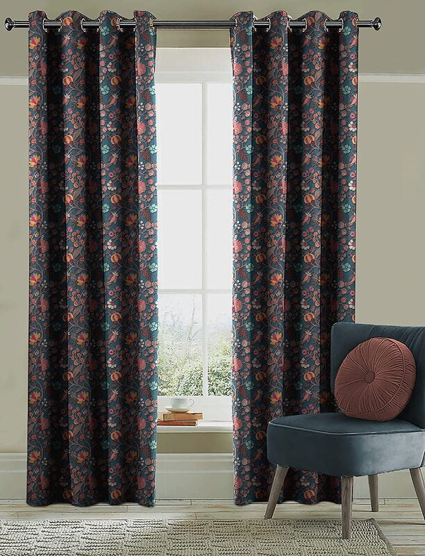 AZURE NAVY BLACKOUT CURTAINS