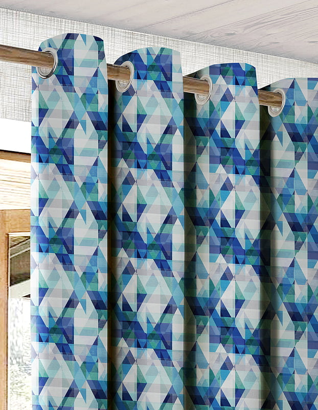 RUGA SKY CURTAINS BLACKOUT PRINTED