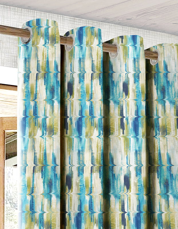 LIMA LIME CURTAINS BLACKOUT PRINTED