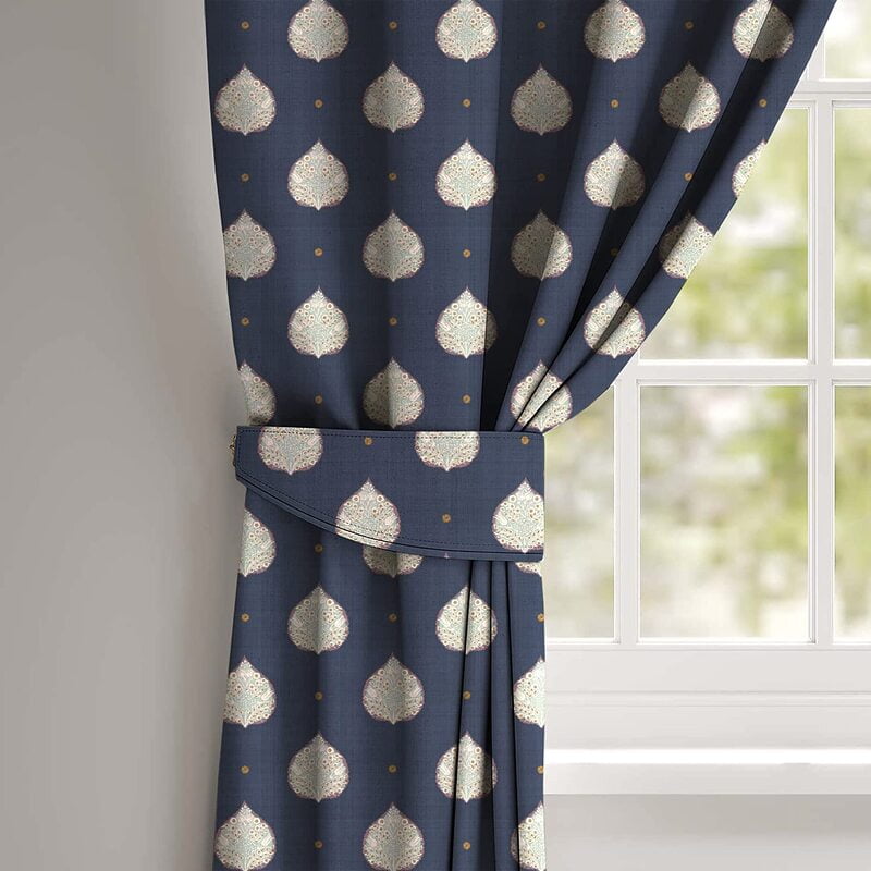 ABBOT NAVY BLACKOUT CURTAINS