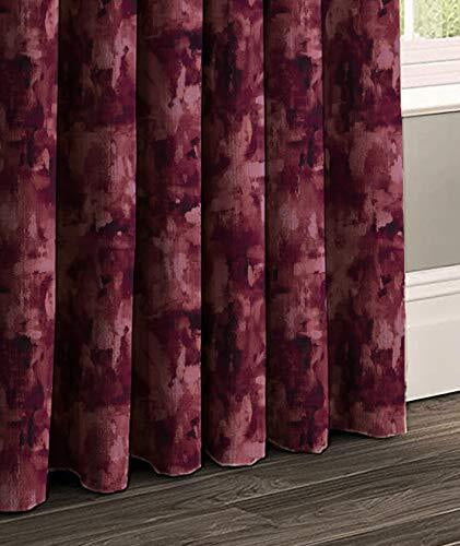 EDEN FUCHSIA PRINTED BLACKOUT CURTAIN