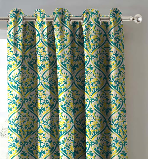 GENE GREEN PRINTED BLACKOUT CURTAIN