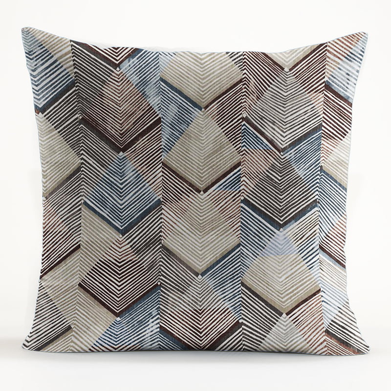 CUSHION COVER Taco BLUE MATTY DIGITAL PRINTED (Pack of 2)