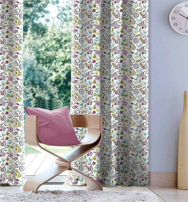 DAWN HEATHER CURTAIN BLACKOUT PRINTED