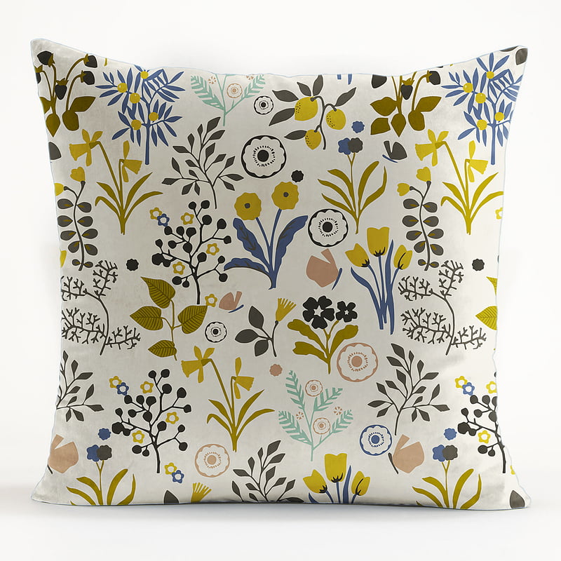 COCO LIME MATTY DIGITAL PRINTED CUSHION COVER (Pack of 2)