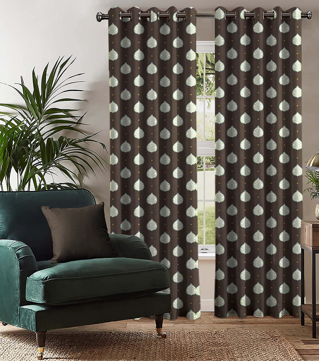 ABBOT SPACE GREY BLACKOUT CURTAIN