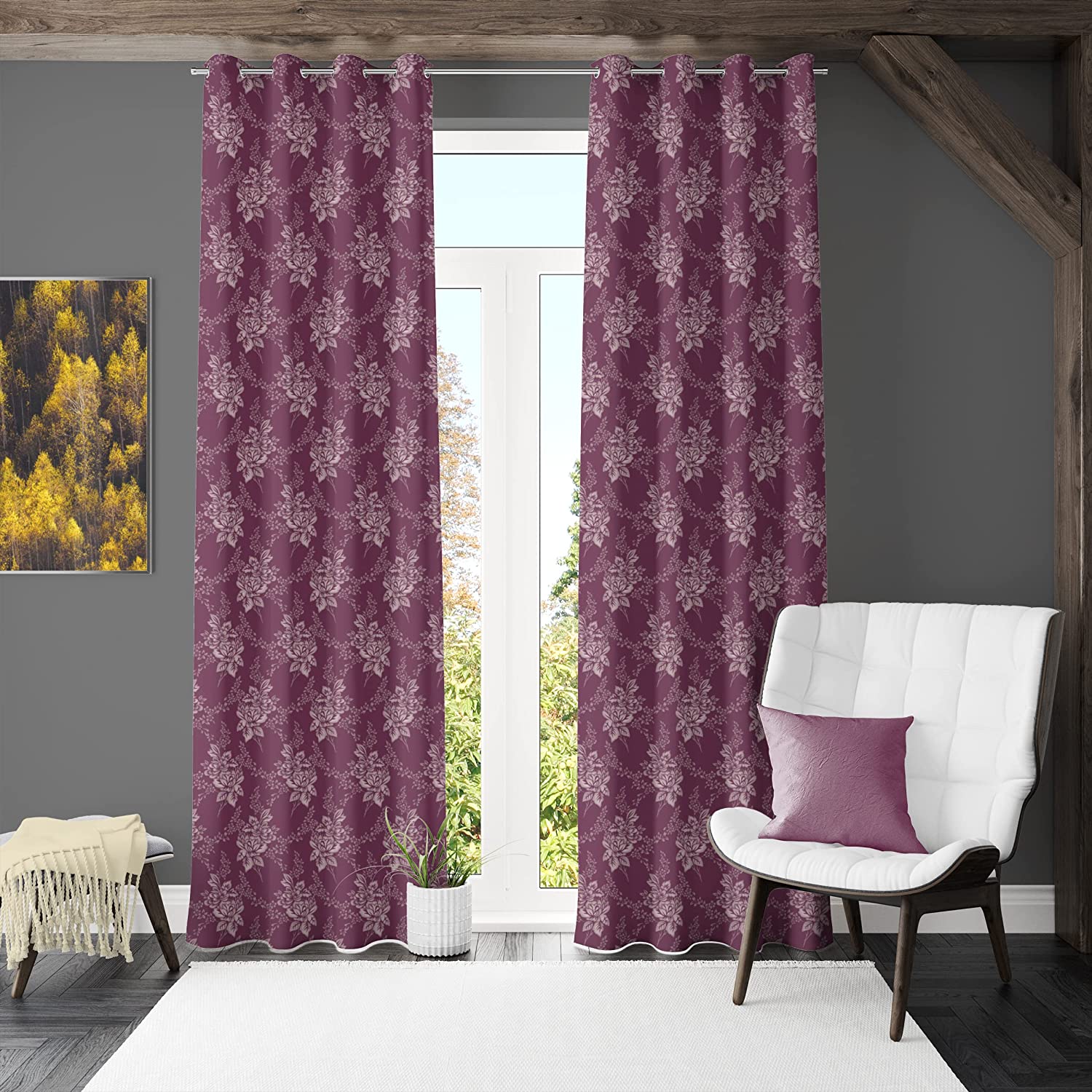 Fenyr Pink BLACKOUT CURTAINS