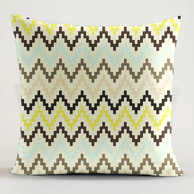 DYKE LIME MATTY DIGITAL PRINTED CUSHION COVER (Pack of 2)