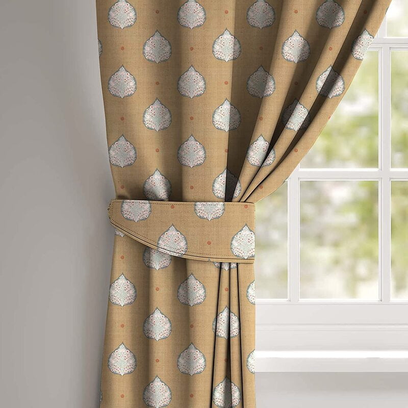 ABBOT YELLOW BLACKOUT CURTAINS