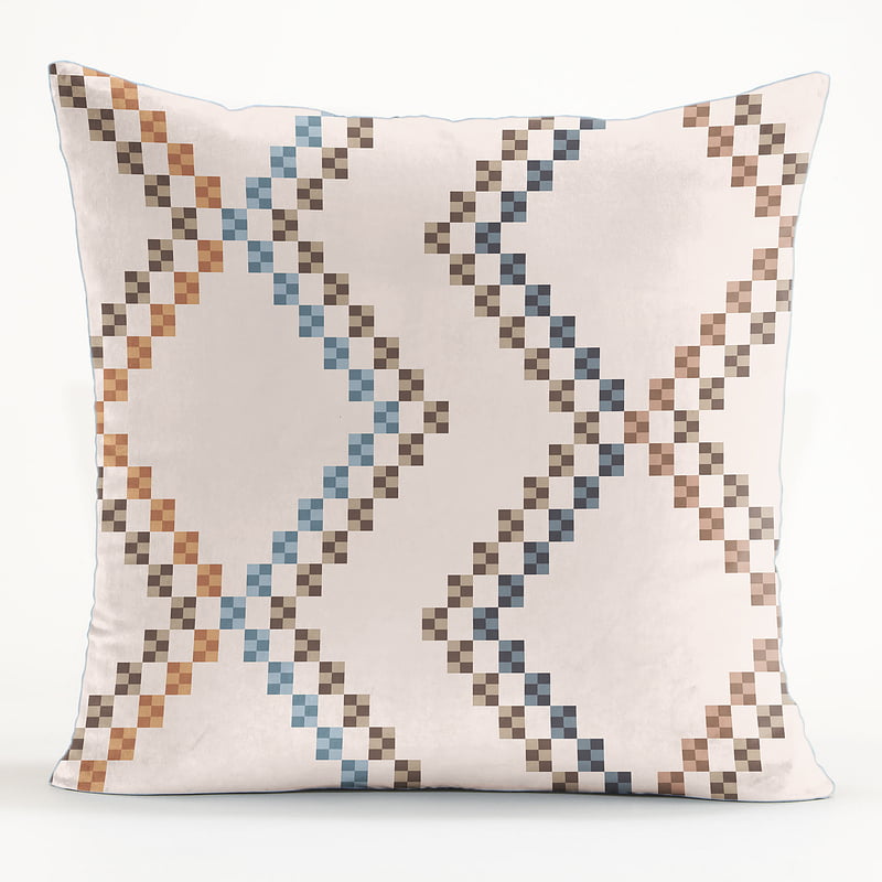 Olio BROWN MATTY DIGITAL PRINTED CUSHION COVER (Pack of 2)