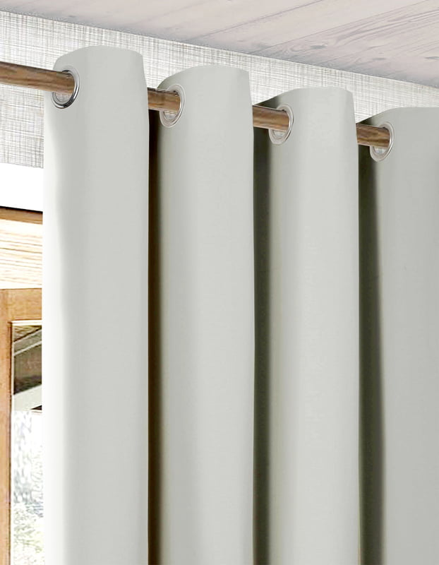 KUDO LIME PRINTED BLACKOUT CURTAIN