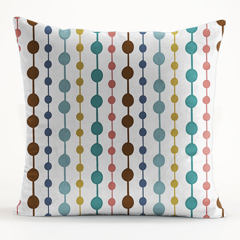 Cody MAROON MATTY DIGITAL PRINTED CUSHION COVER (Pack of 2)