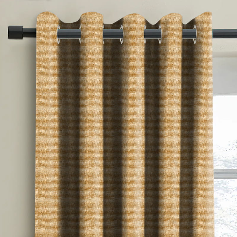 SUNBLOCK MUSTARD CURTAIN BLACKOUT