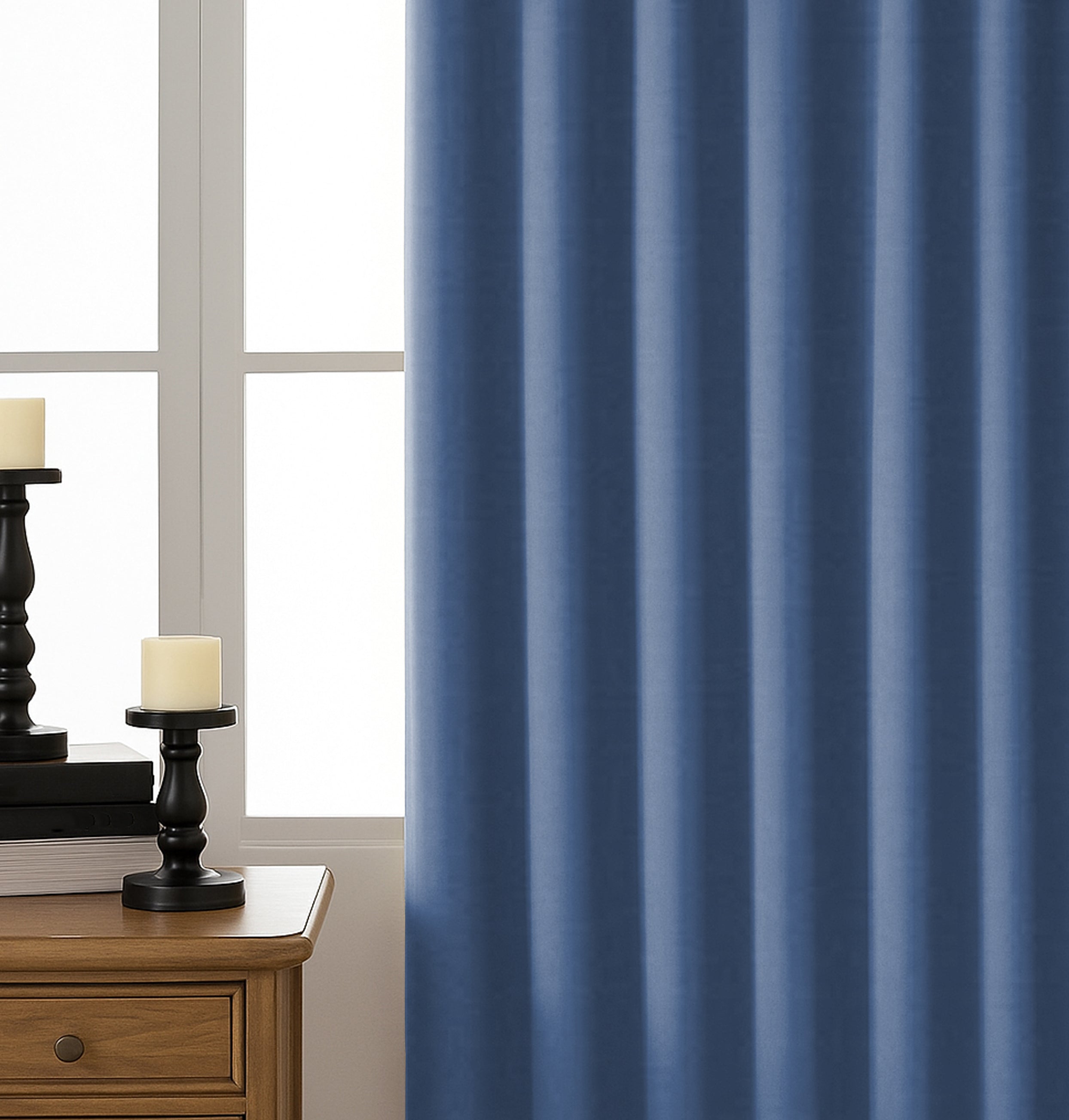 SUNBLOCK BLUE  BLACKOUT CURTAIN