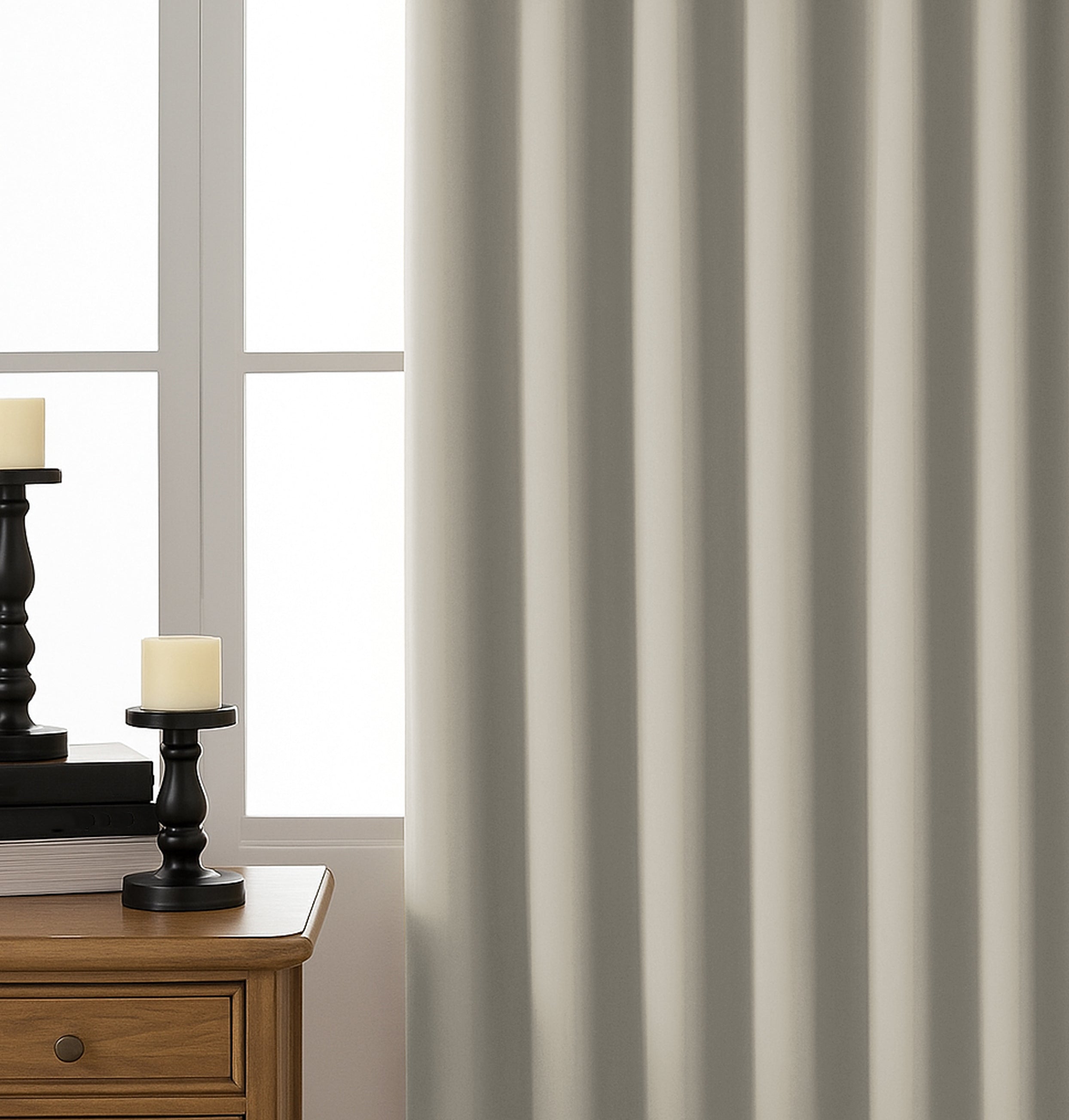 SUNBLOCK BEIGE  BLACKOUT CURTAIN