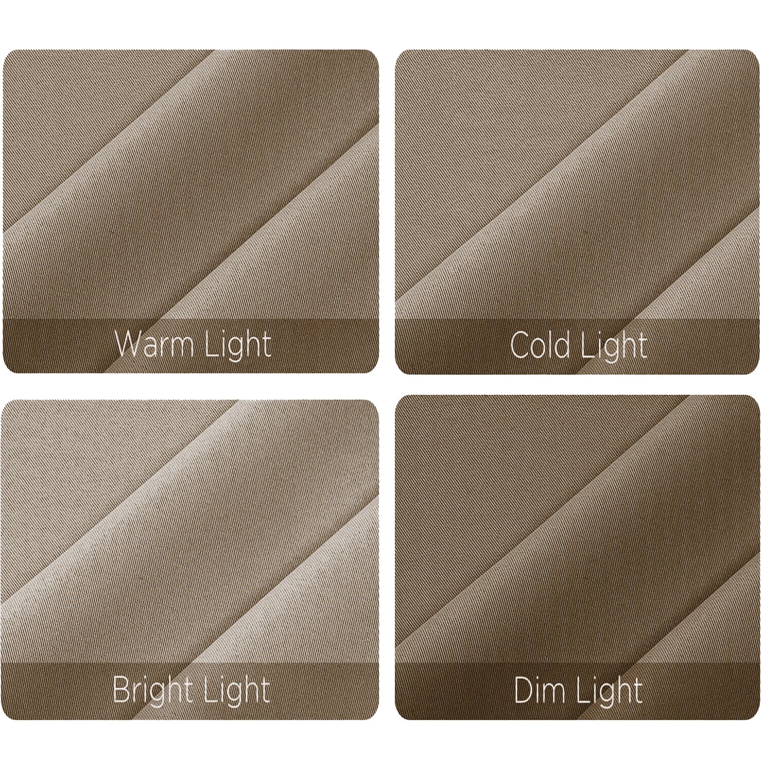 SUNBLOCK COFFEE BLACKOUT CURTAIN