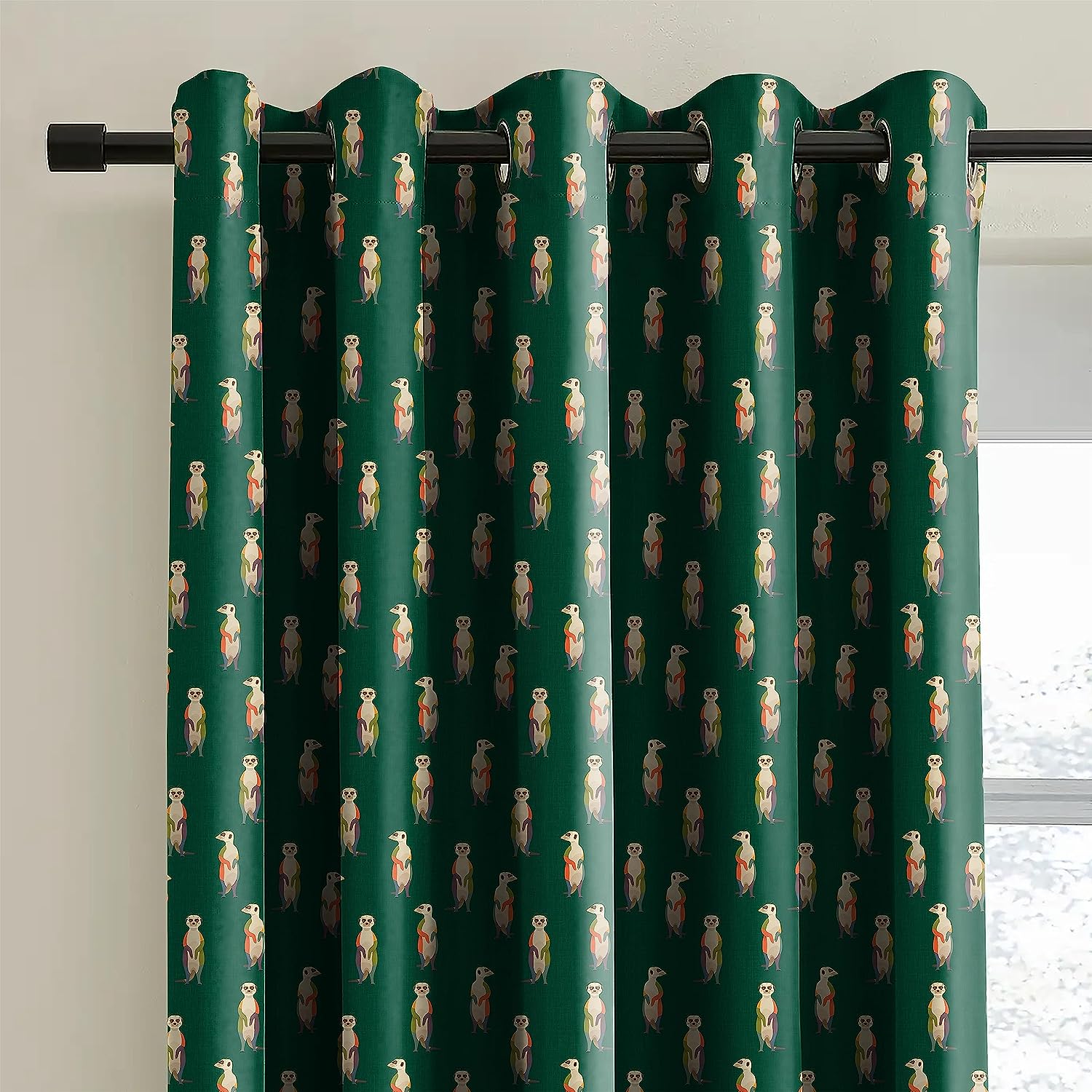 SELTOS GREEN BLACKOUT CURTAINS