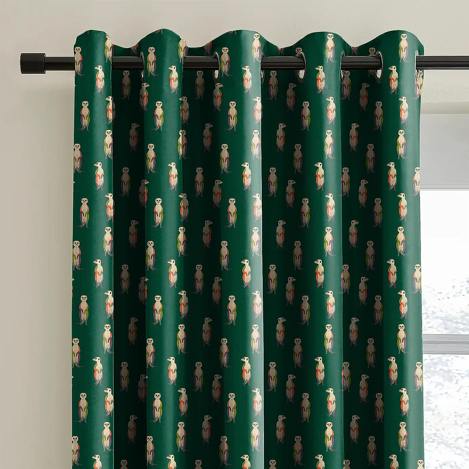 SELTOS GREEN BLACKOUT CURTAIN