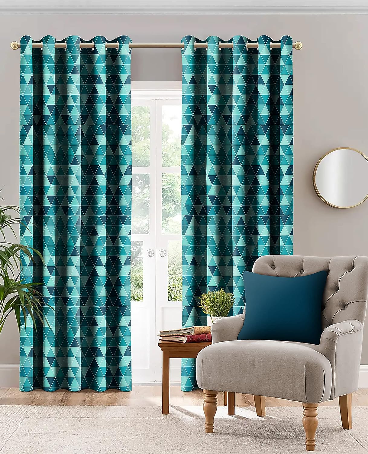 FELIX TEAL BLACKOUT CURTAIN