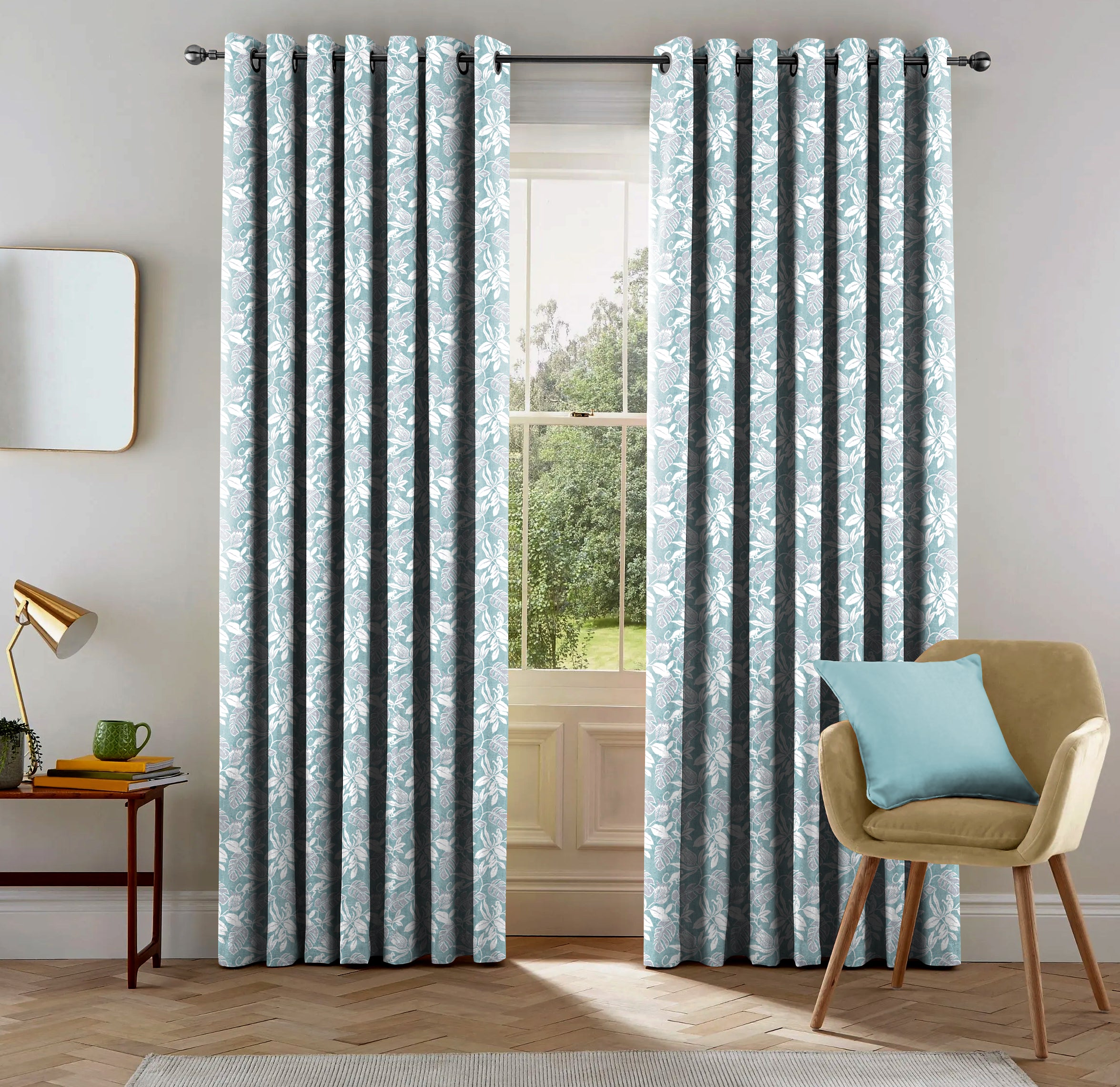 SAVANNA ALOE BLACKOUT CURTAIN