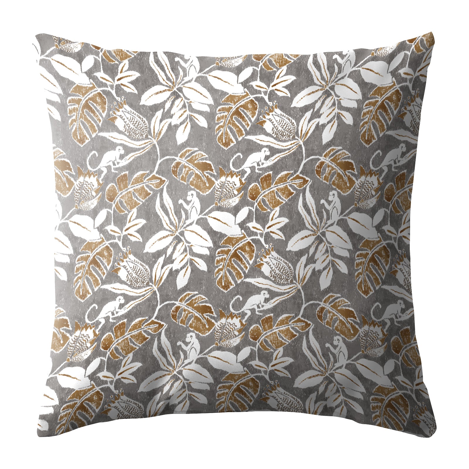 SAVANNA ANTHRACITE DIGITAL PRINTED CUSHION COVER (Pack of 2)