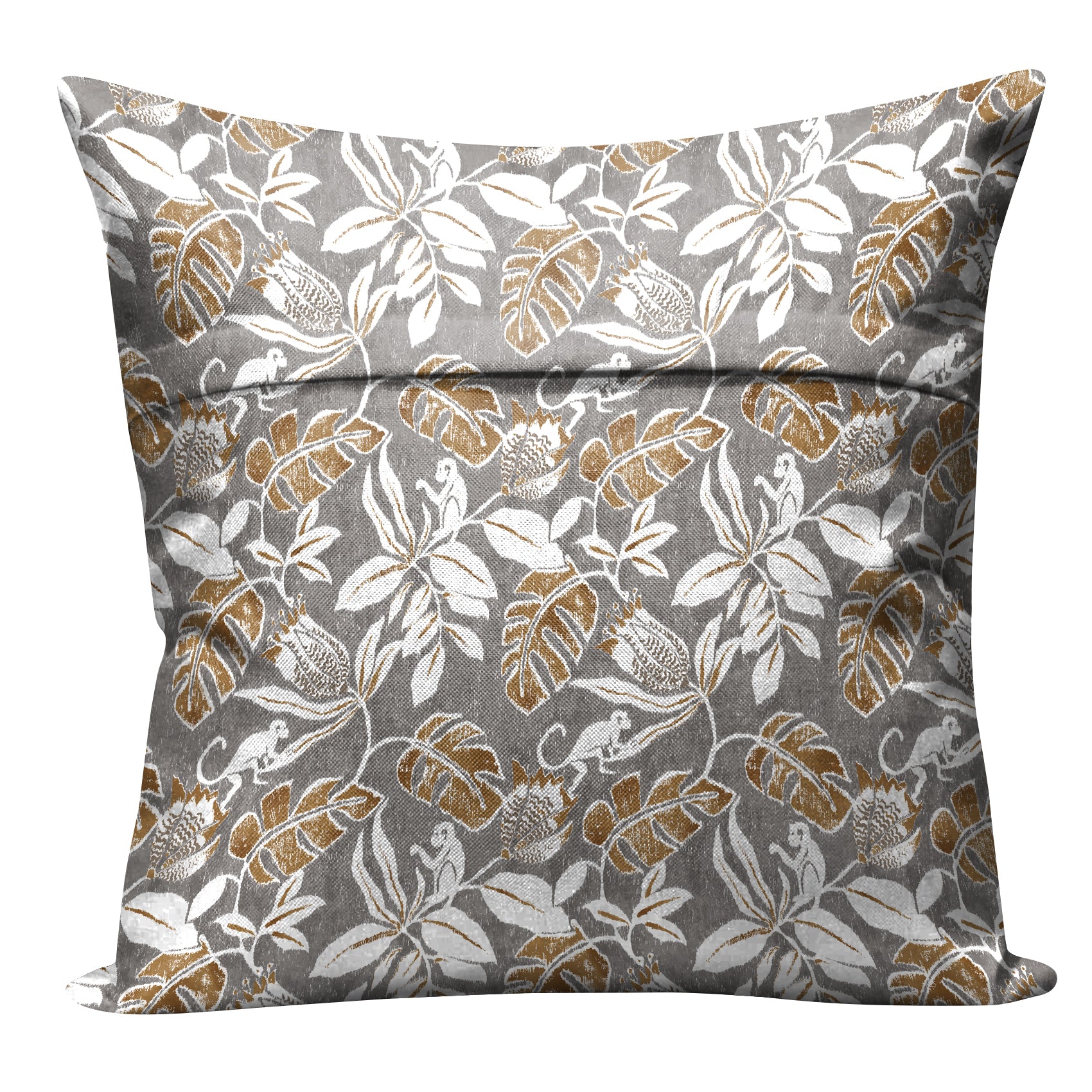 SAVANNA ANTHRACITE DIGITAL PRINTED CUSHION COVER (Pack of 2)