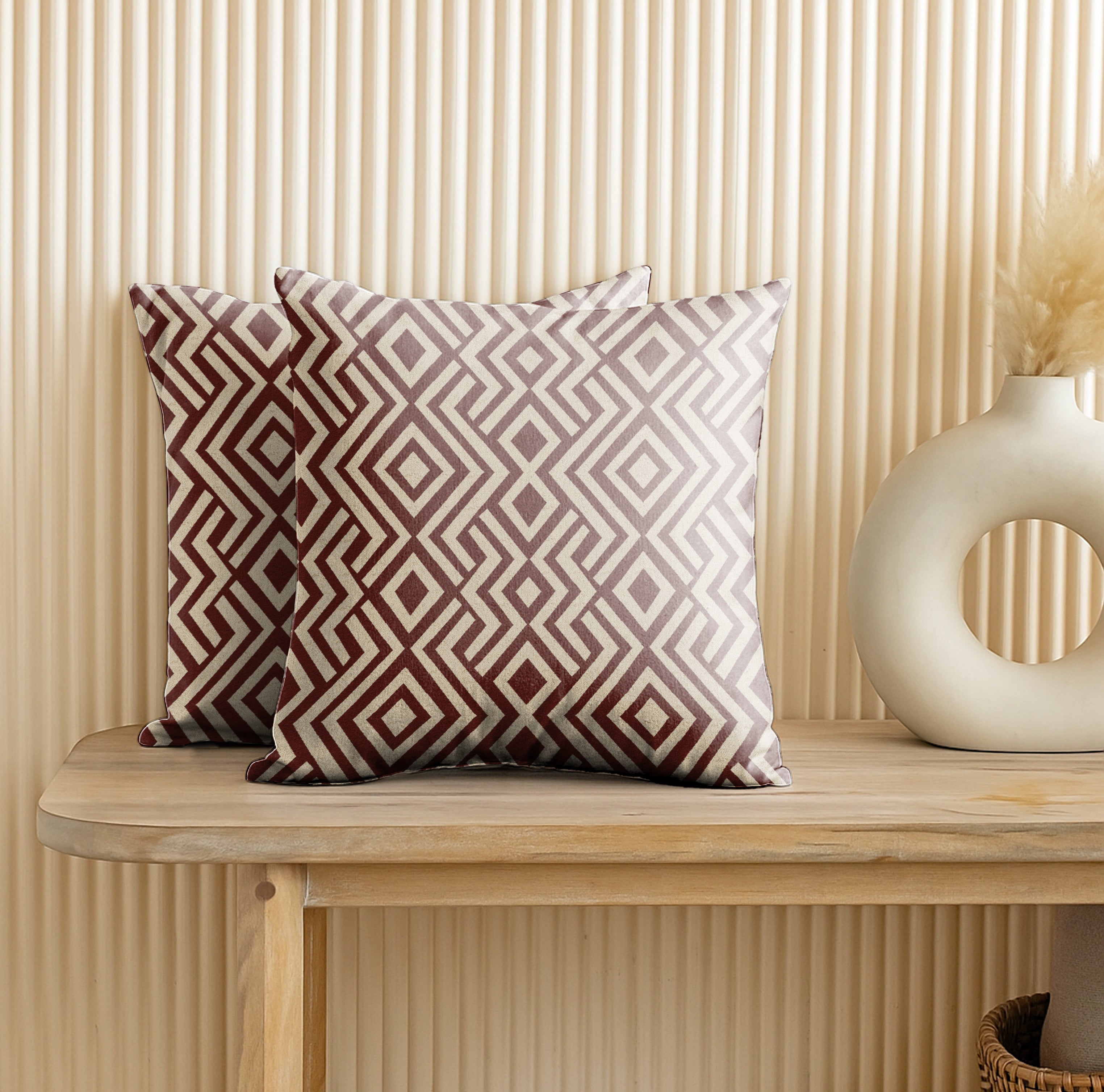 TIDE COFFEE CUSHION COVER (Pack of 2)
