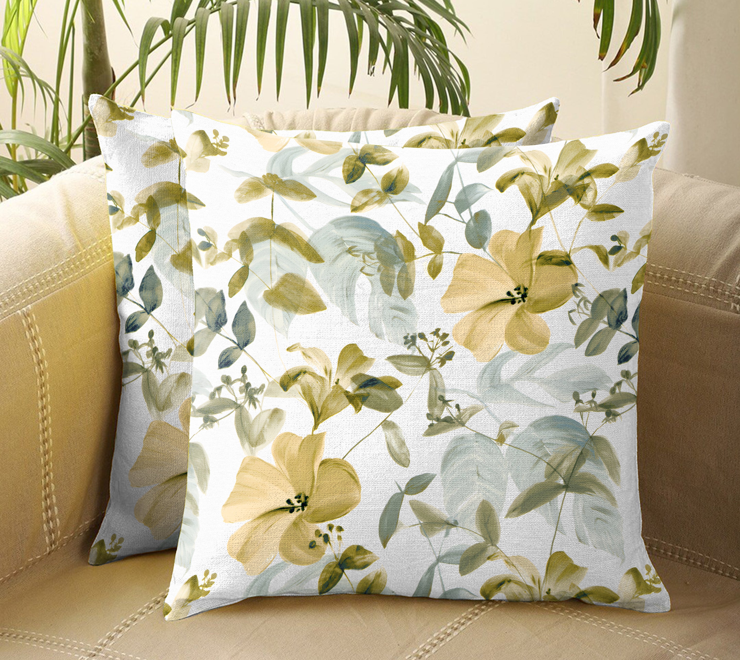COBANO LEMON CUSHION COVER (Pack of 2)