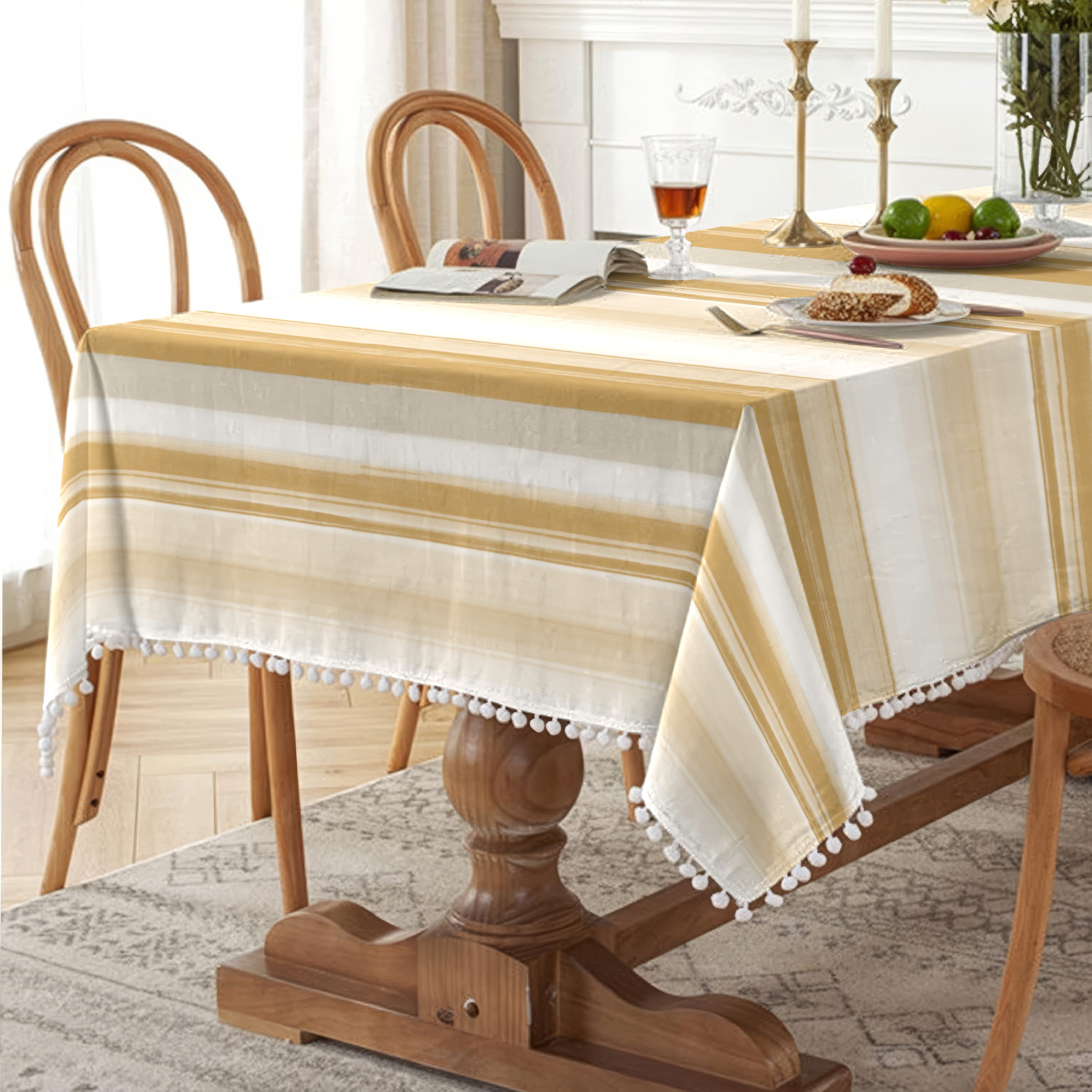 ANCONA ORANGE TABLE CLOTH